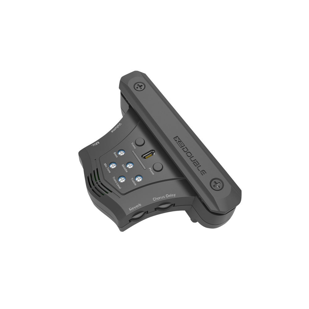 Double Go Guitar Soundhole Pickup w/ Built-in Effects