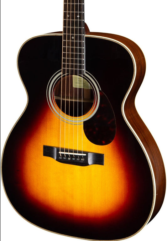 Eastman E20OM All Solid Acoustic - Sunburst