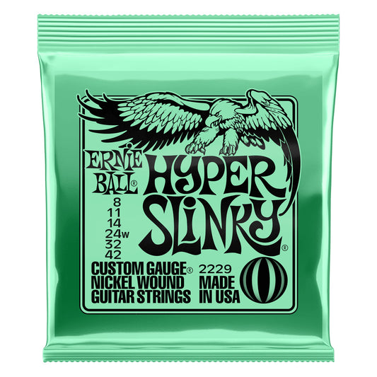 Ernie Ball Electric Hyper Slinky 9 42 Nickel Wound Strings