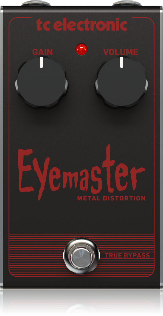 TC Electronic Eyemaster Metal Distortion Pedal