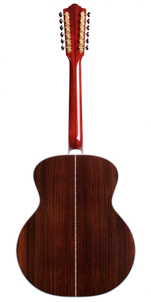 GUILD USA F-512E JUMBO 12-STRING - ANTIQUE SUNBURST W/PICKUP AND CASE