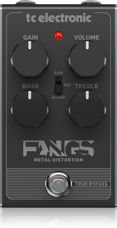 TC Electronic Fangs Metal Distortion Pedal