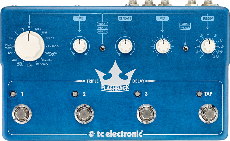 TC Electronic Flashback Triple Delay Pedal