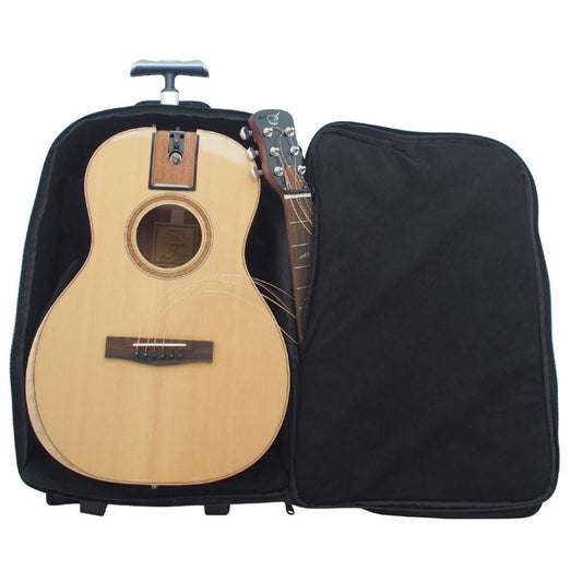 Journey Instruments FP412 - Solid Sitka/Solid African Mahogany Parlour Collapsible Guitar