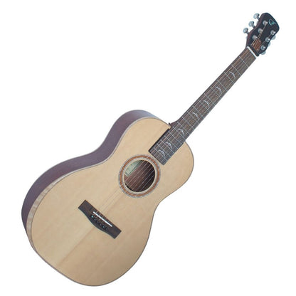 Journey Instruments FP412 - Solid Sitka/Solid African Mahogany Parlour Collapsible Guitar