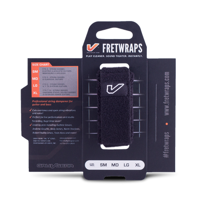 Gruv Gear Fretwraps String Muter - Medium Black