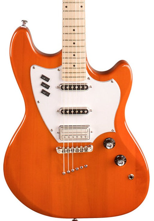 Guild Surfliner Offset Solid Body Electric - Sunset Orange