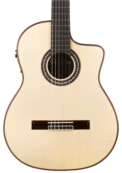 Cordoba GK Pro Negra Classical w/ Humidified Case