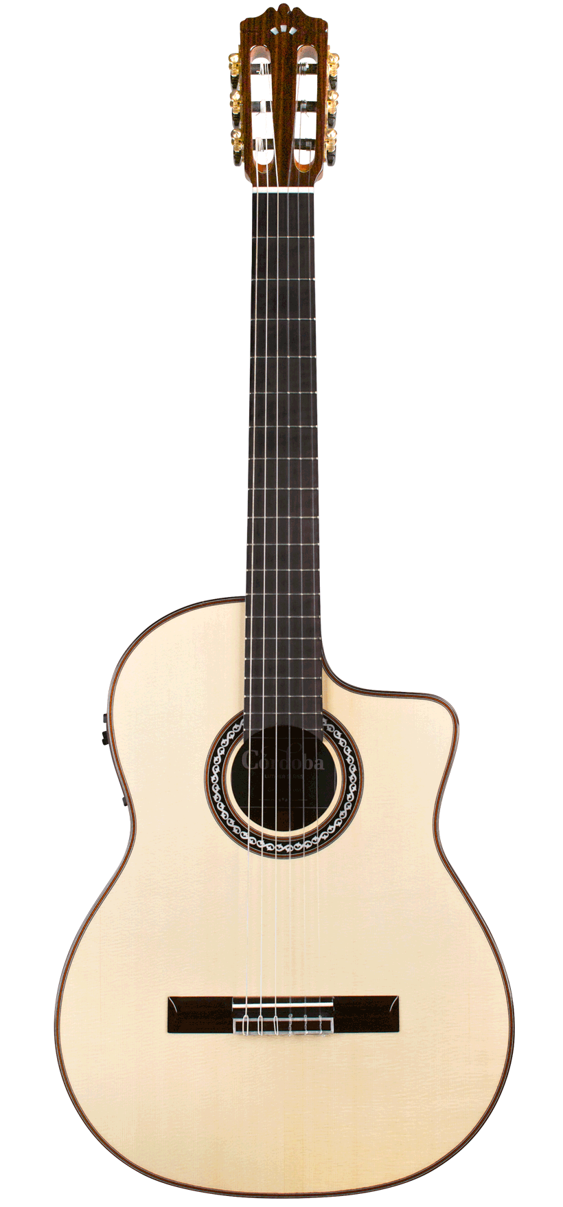 Cordoba GK Pro Negra Classical w/ Humidified Case