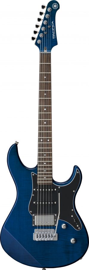 YAMAHA PACIFICA - 612VII TRANS BLUE FLAMED MAPLE