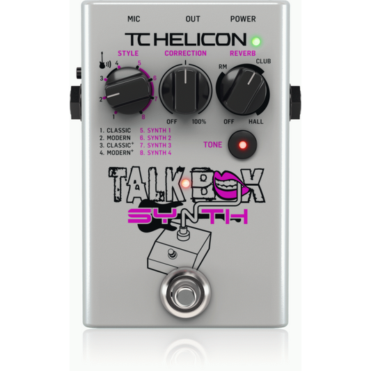 TC Helicon Talkbox Synth Pedal