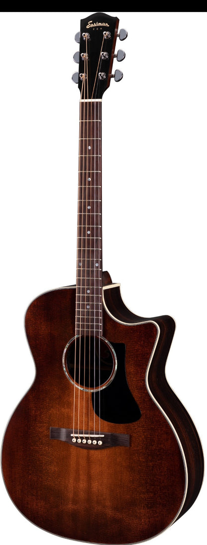 Eastman PCH2-GACE Grand Auditorium Acoustic Guitar - Classic Finish