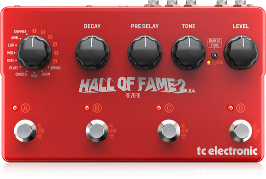 TC Electronic Hall Of Fame 2 X4 Pedal