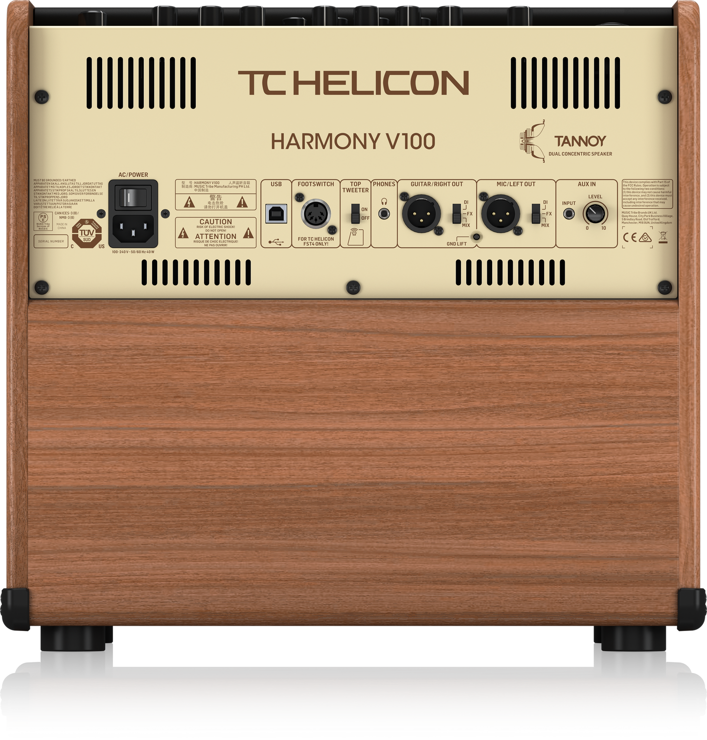 TC Helicon Harmony V100 Acoustic Amplifier