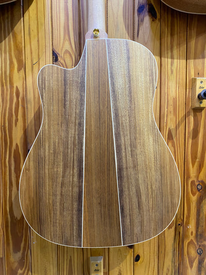 COLE CLARK FAT LADY FL2EC ALL BLACKWOOD - ROSEWOOD FINGERBOARD