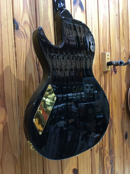 B&G Little Sister Crossroads Cutaway -Humbuckers - Midnight Ocean