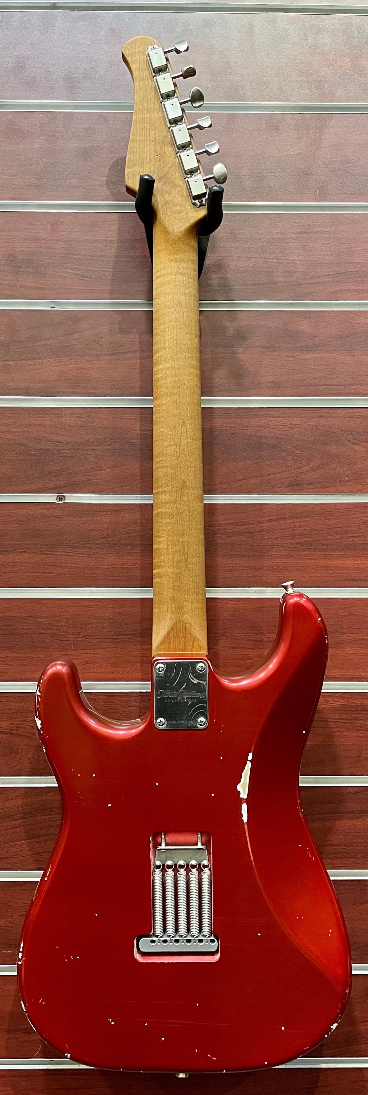 Xotic California Classic XSC-1 - Candy Apple Red - Medium Aged MN #1912