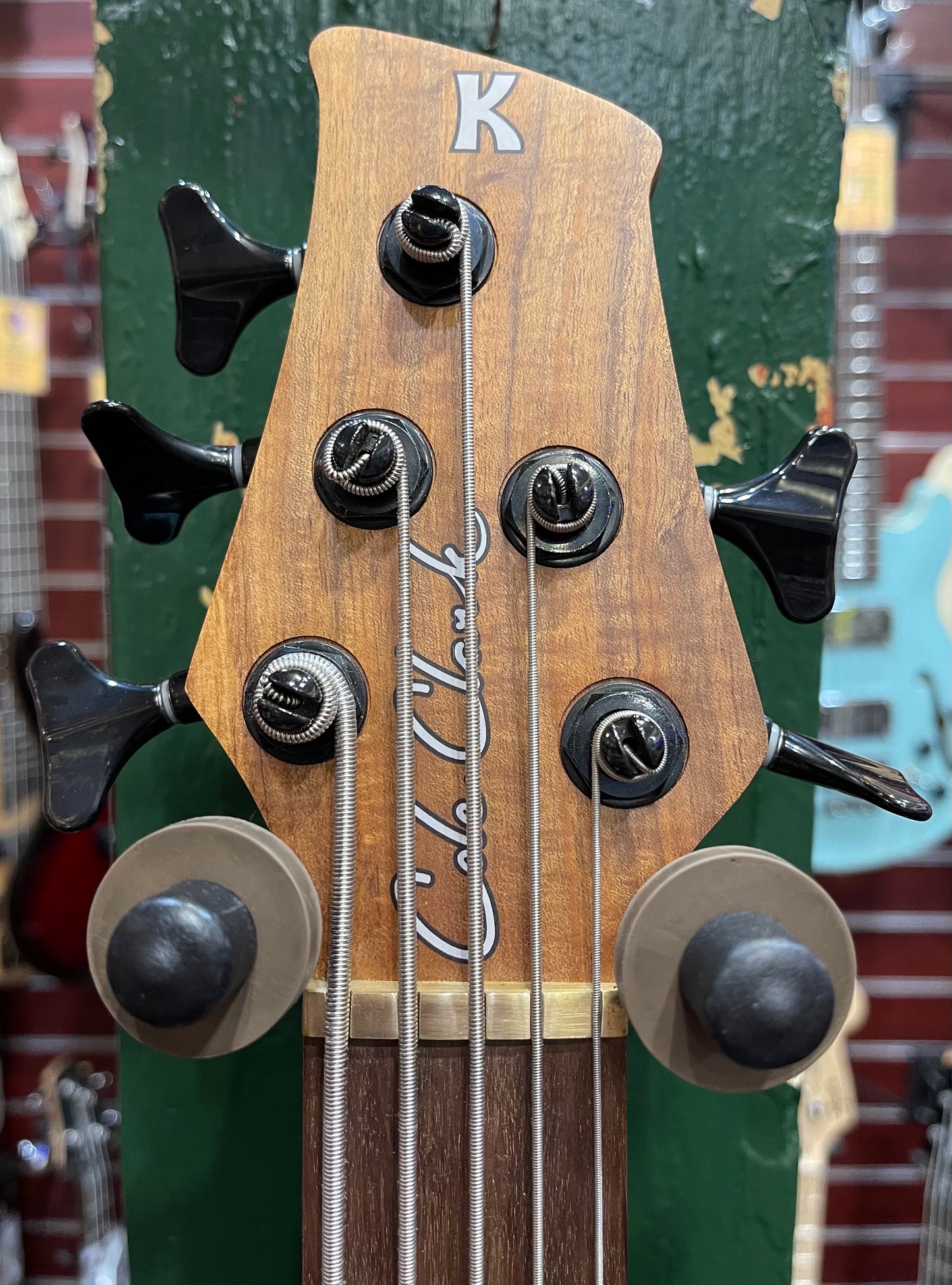 Cole Clark Long Lady LLB5-RD 5-String Bass - RedwoodEDWOOD