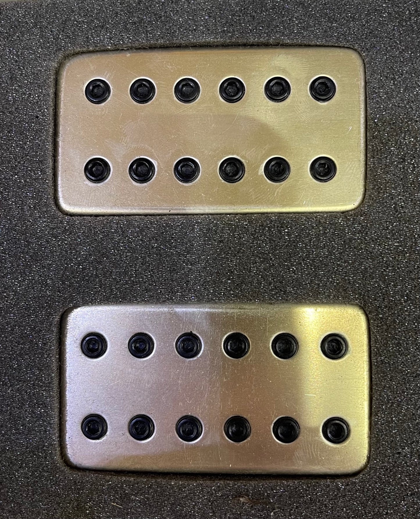 BARE KNUCKLE PICKUPS - SILO HB -  SET (RAW NICKEL COVERS)