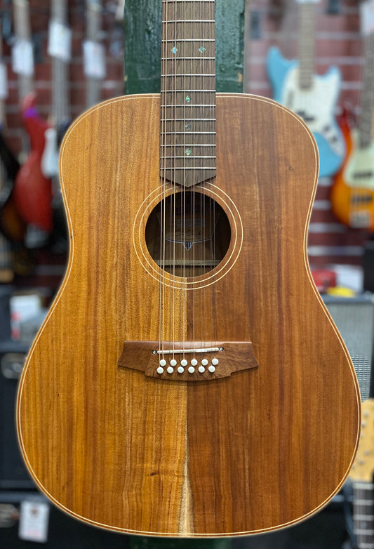 Cole Clark Fat Lady 2E -12-String - Solid Blackwood