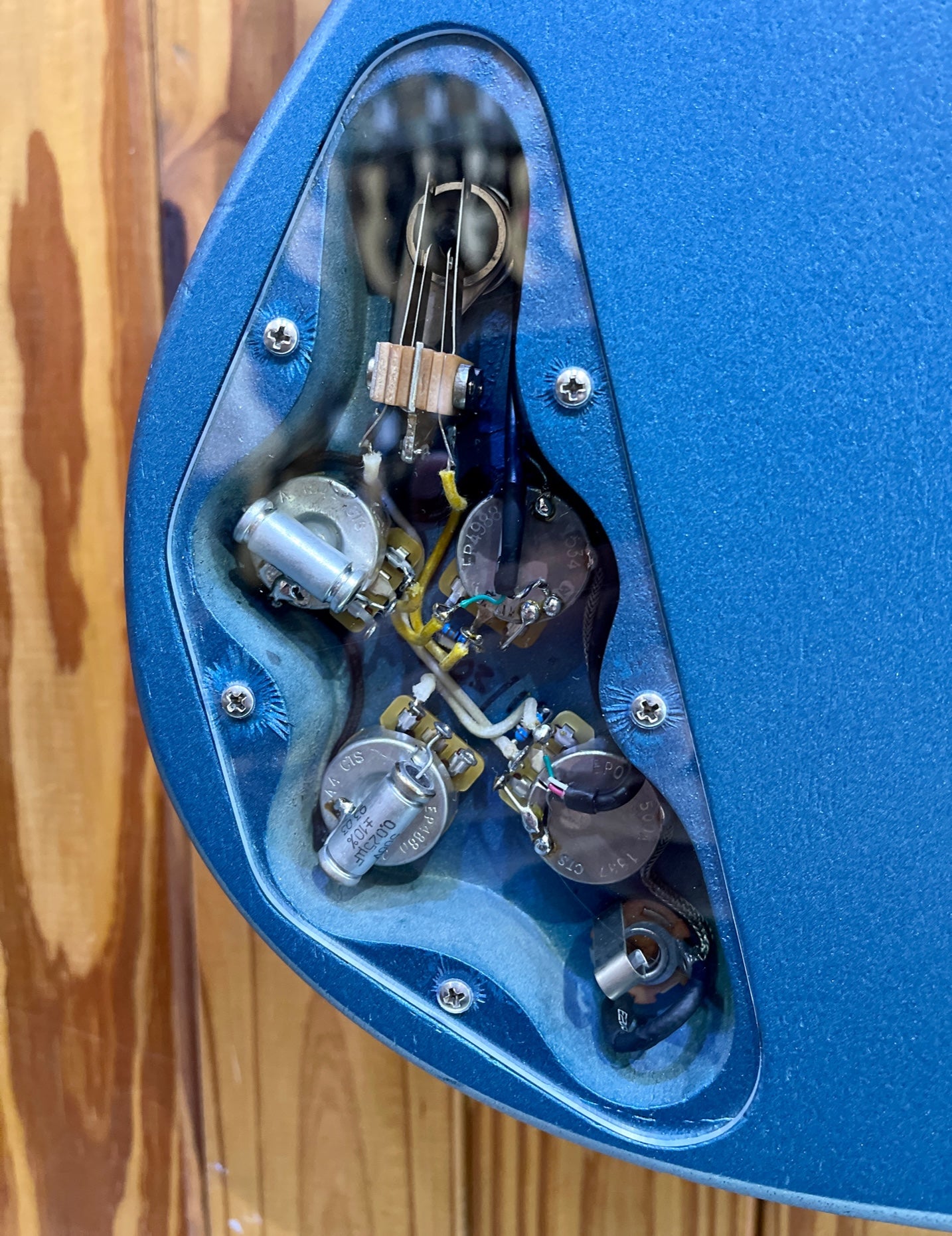 Conway Custom Guitars SG Special - Mystique Cobalt (#007)
