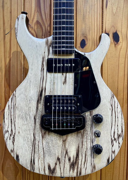 Kendall Guitars Double Cut Electric - Spalted Tamarind
