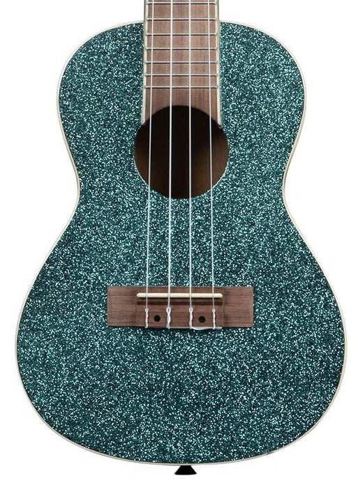 Kala Concert Sparkle Ukulele - Aquamarine