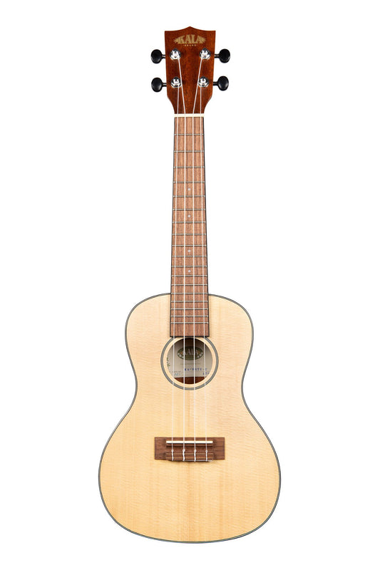 Kala KA-SSTU-C Solid Spruce Concert Travel Ukulele With gig Bag