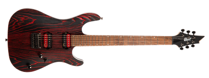 CORT KX300 ETCHED BLACK RED