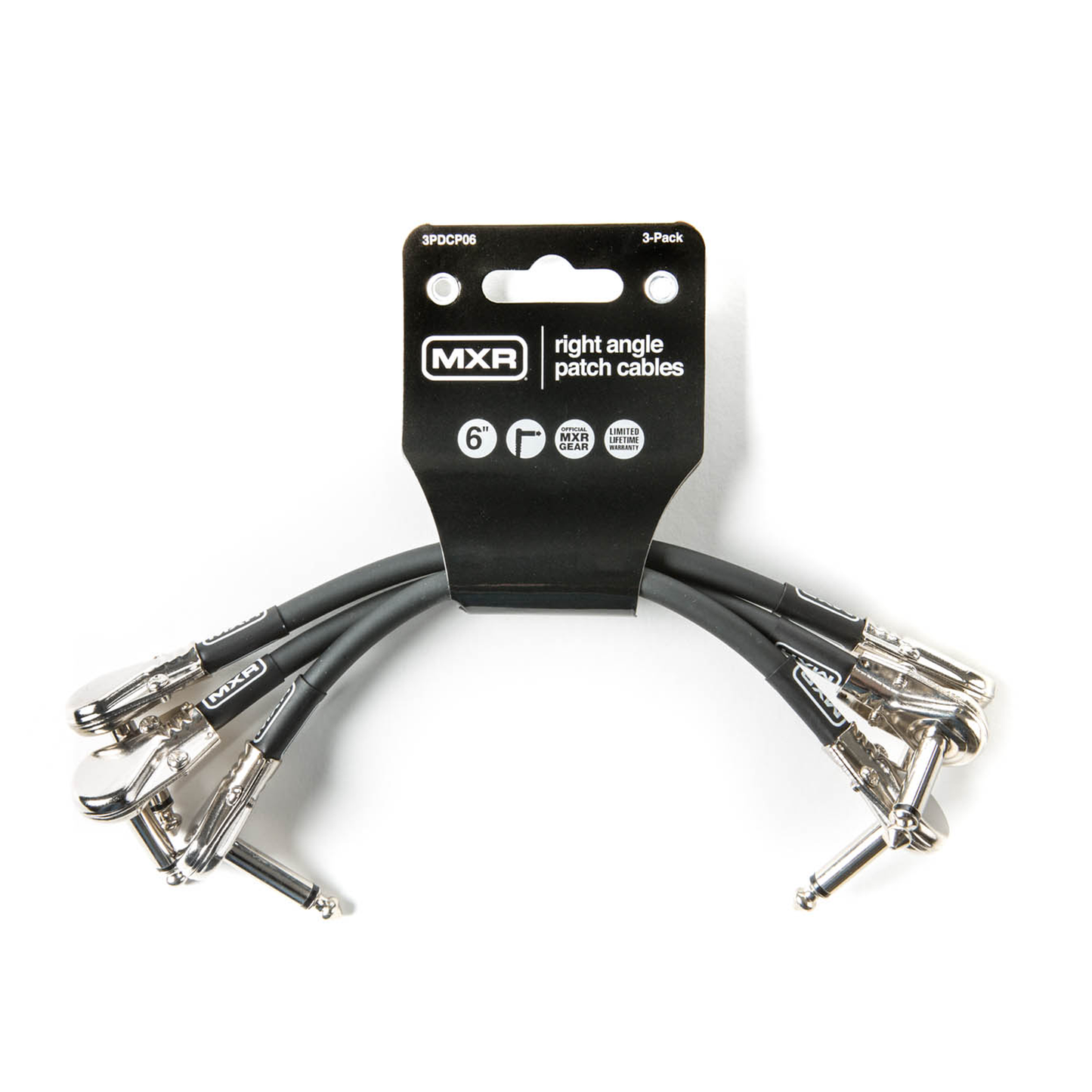 MXR Right Angle Patch Cable - 3 Pack