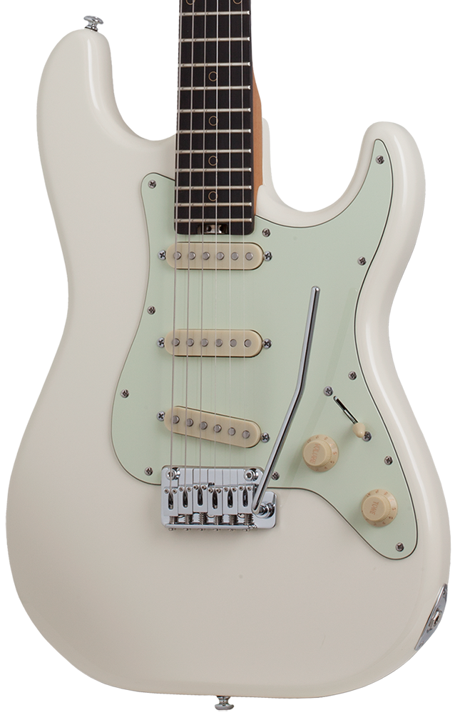 Schecter Nick Johnston Traditional SSS Atomic Snow Guitar Brothers