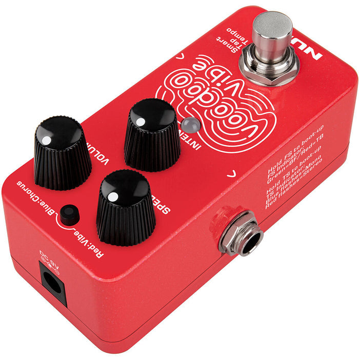 NU-X Voodoo Vibe Mini Chorus/ Vibrato Pedal | Guitar Bros NU-X Voodoo Vibe Mini Chorus/ Vibrato Pedal | Guitar Bros