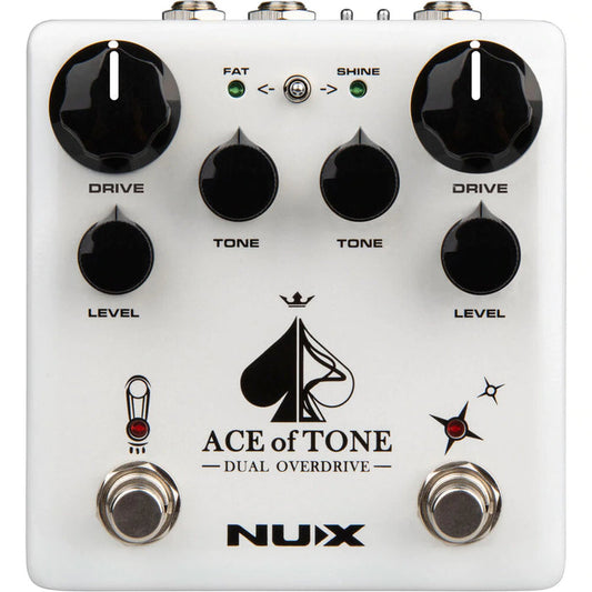 NU-X Ace Of Tone Dual - Overdrive Pedal