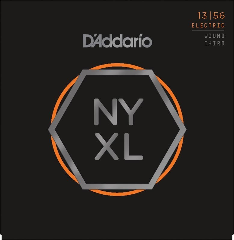D'Addario NYXL 13-56 Wound Third Electric Strings