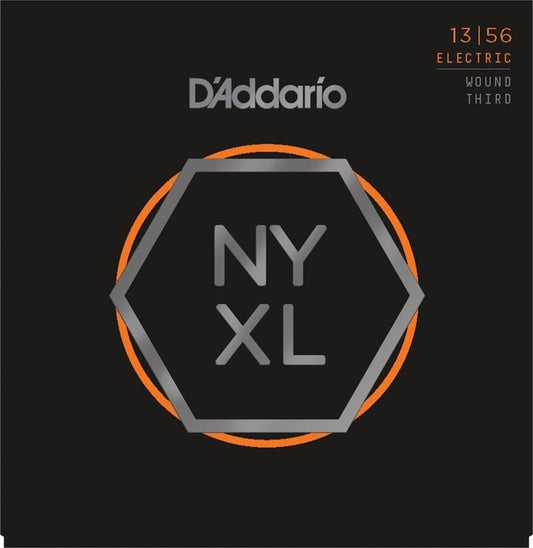 D'Addario NYXL 13-56 Wound Third Electric Strings