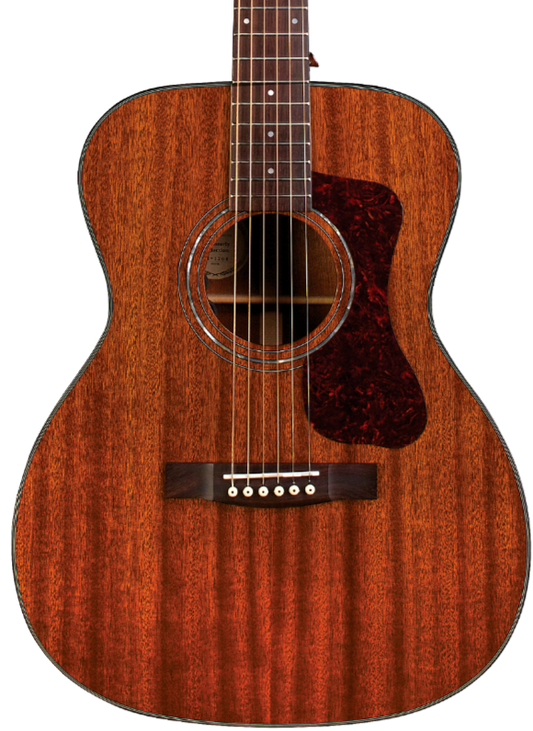 GUILD OM-120 ALL SOLID MAHOGANY ORCHESTRA ACOUSTIC