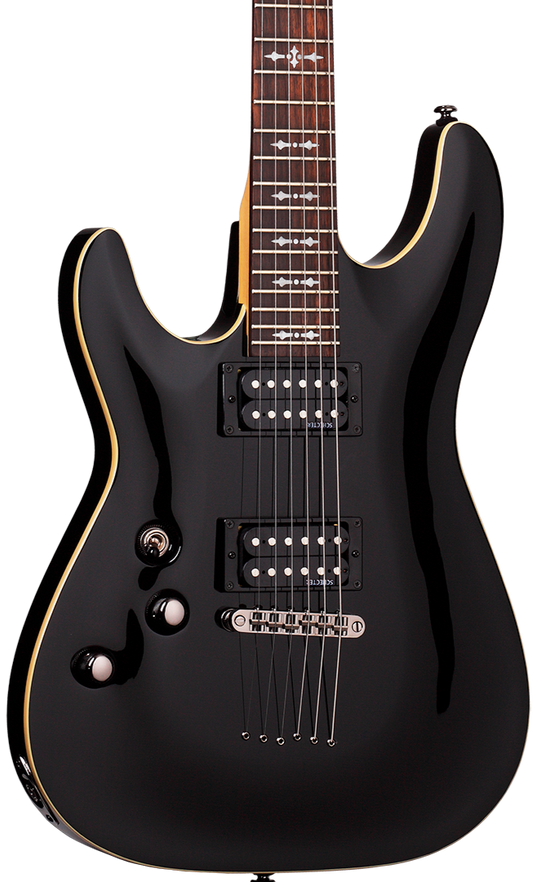 Schecter Omen-6 - Gloss Black - Left-Handed