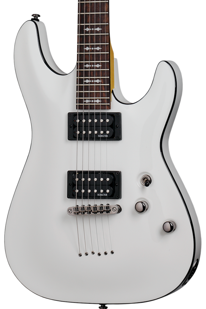 Schecter Omen-6 - Vintage White