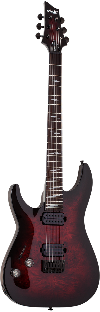 Schecter Omen Elite-6 - Black Cherry - Left-handed