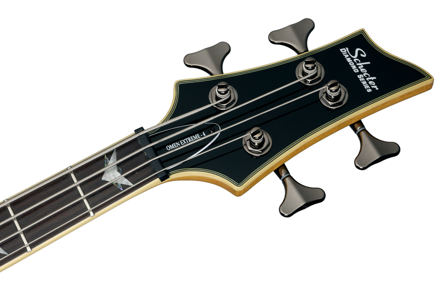 Schecter Omen Extreme-4 Bass - Black Cherry - Left Handed