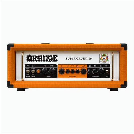 Orange Super Crush 100 Solid State 2 Channel Guitar Amplifier Head