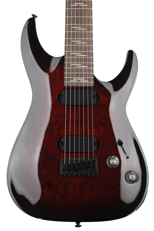 Schecter Omen Elite-7 Black Cherry Burst