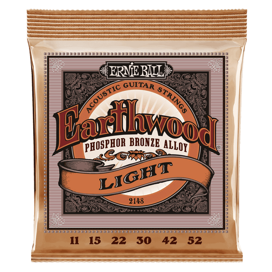 Ernie Ball Earthwood Light Phosphor Bronze - 11-52