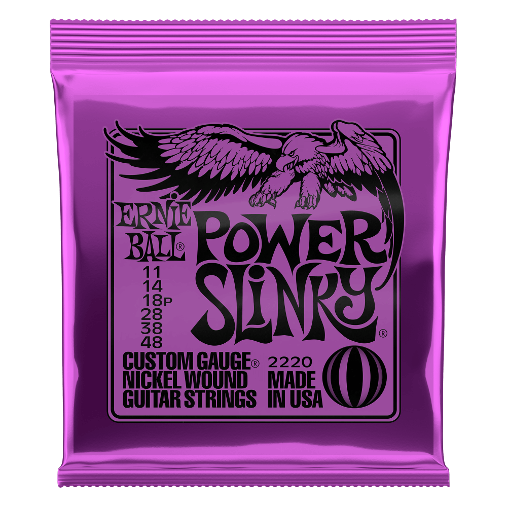 Ernie Ball Electric Power Slinky 11-48 Nickel Wound Strings