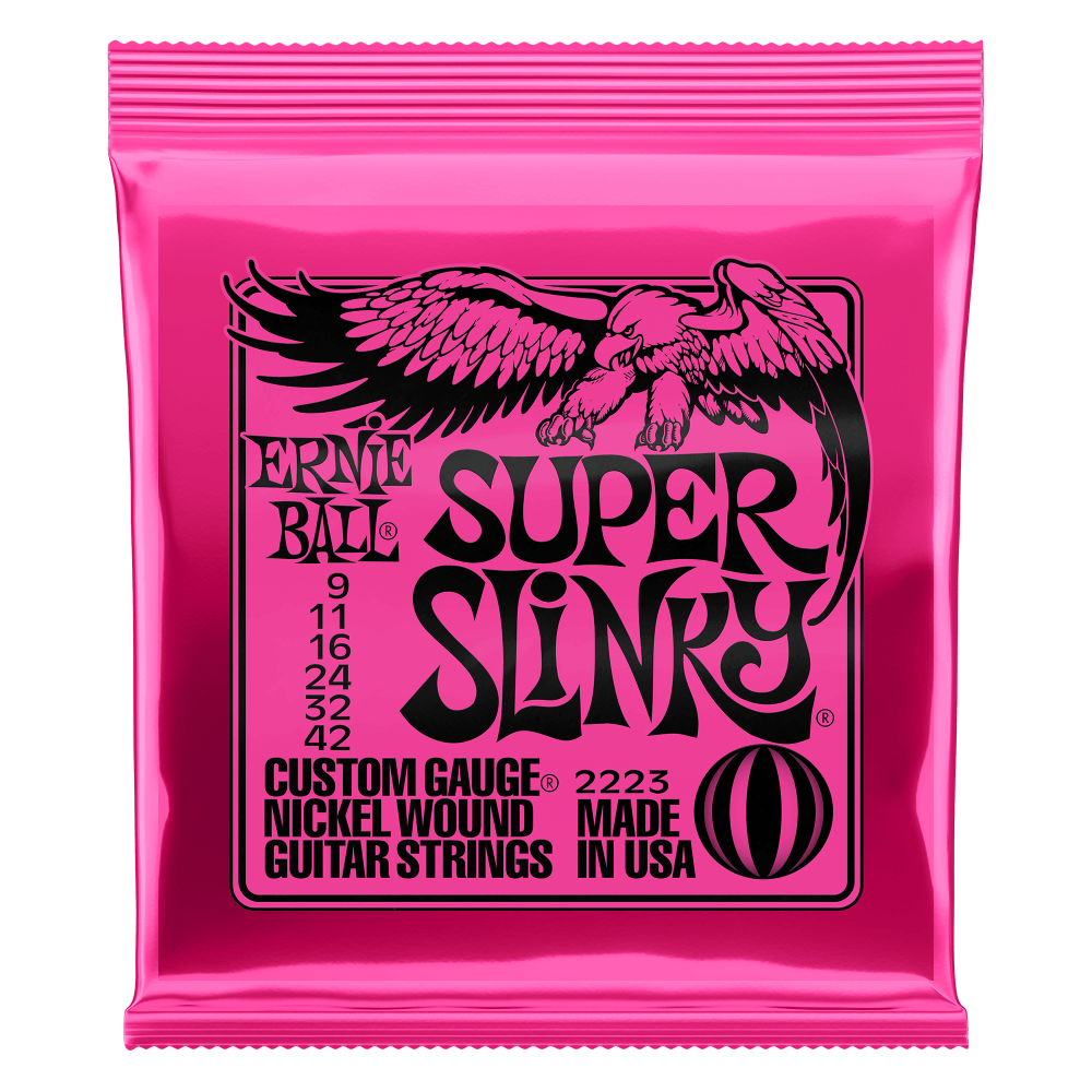 Ernie Ball Super Slinky 9 - 42 Nickel Wound Strings
