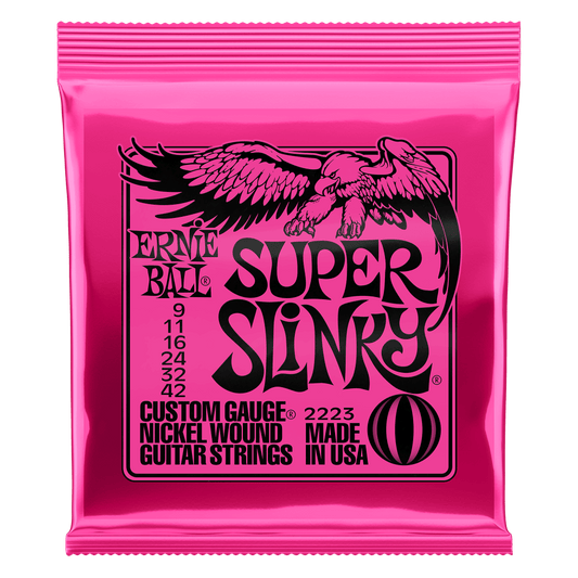 Ernie Ball Electric Super Slinky 9 - 42 Nickel Wound Strings