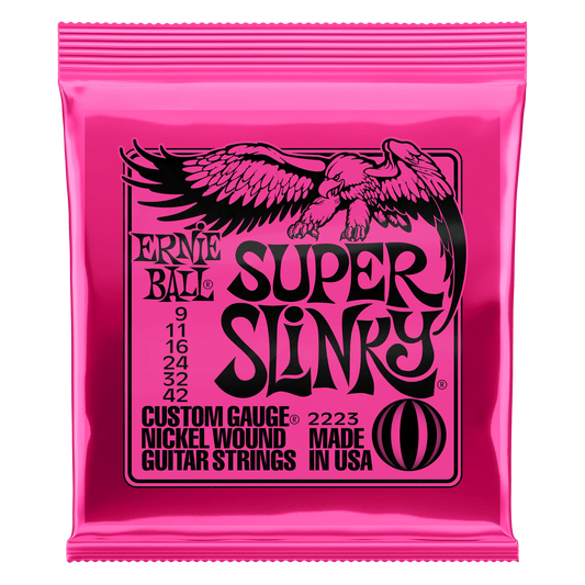 Ernie Ball Super Slinky 9 - 42 Nickel Wound Strings