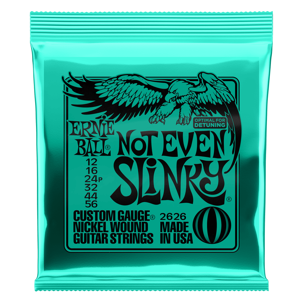 Ernie Ball Electric Not Even Slinky 12-56 Nickel Wound Strings