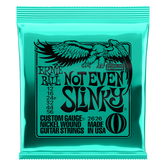 Ernie Ball Electric Not Even Slinky 12-56 Nickel Wound Strings