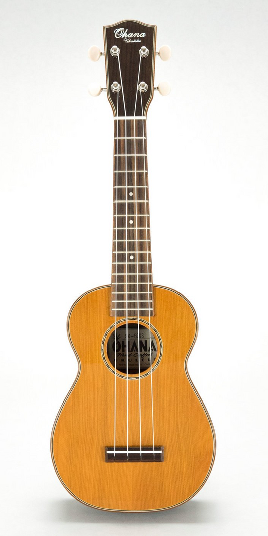 Ohana SK-50GS All Solid Soprano Ukulele